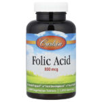 Folic Acid, 800 mcg, 1,000 Vegetarian Tablets — Carlson