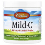 Mild-C®, витамин C в порошке, 170 г (6 унций) — Carlson
