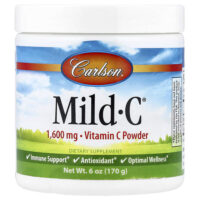 Mild-C®, витамин C в порошке, 170 г (6 унций) — Carlson