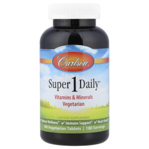 Super 1 Daily®, 180 вегетарианских таблеток — Carlson