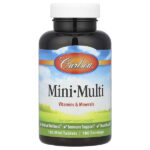 Mini-Multi, витамины и минералы, без железа, 180 таблеток — Carlson
