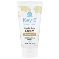 Key-E®, крем для рук и тела, без запаха, 56 г (2 унции) — Carlson
