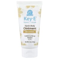 Key-E®, мазь для рук и тела, без запаха, 56 г (2 унции) — Carlson
