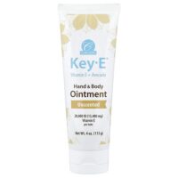 Key-E®, мазь для рук и тела, без запаха, 113 г (4 унции) — Carlson