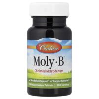Moly-B™, 100 вегетарианских таблеток (500 мкг в 1 таблетке) — Carlson