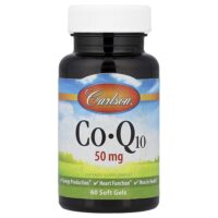 коэнзим Q10, 50 мг, 60 капсул — Carlson