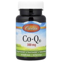 коэнзим Q10, 300 мг, 30 капсул — Carlson