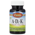 Витамины A - D3 - K2`` 60 мягких таблеток — Carlson