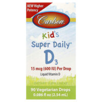Kid's Super Daily® D3, 2,54 мл (0,086 жидк. унции) — Carlson