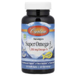 Super Omega-3 Gems®, омега-з из норвежской рыбы, 50 капсул — Carlson