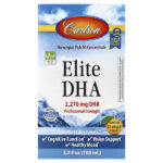 Elite DHA, Elite DHA, натуральный апельсин, 100 мл (3,3 жидк. унции) — Carlson