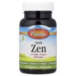 Totally Zen с ГАМК, L-теанином и витаминами группы B, 30 капсул — Carlson