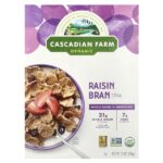 Органические хлопья с отрубями с изюмом, 340 г (12 унций) — Cascadian Farm