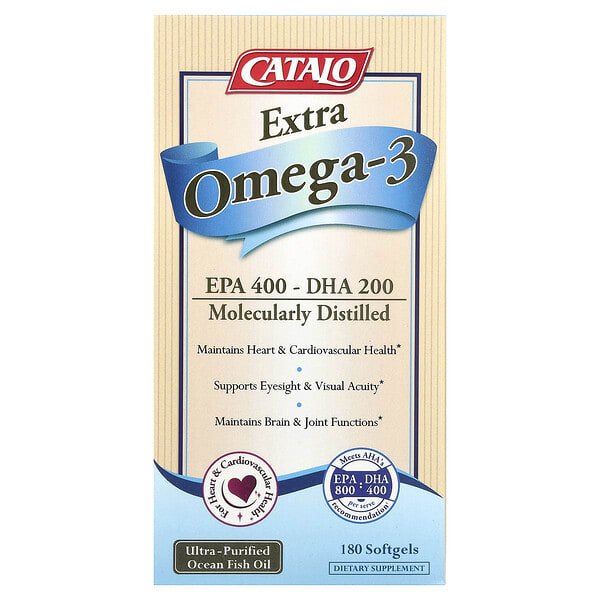 cat02518_v_20.jpg Экстра омега-3, 180 капсул — CATALO