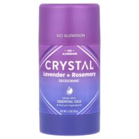Обогащенный магнием дезодорант, лаванда и розмарин, 70 г (2,5 унции) — CRYSTAL