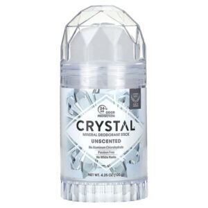 минеральный дезодорант-карандаш, без запаха, 120 г (4,25 унции) — CRYSTAL