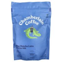 латте с голубым матча и овсяным молоком, 283 г (10 унций) — Chamberlain Coffee