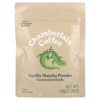 Порошок с ванильным матча, церемониальный, 30 г (1,06 унции) — Chamberlain Coffee