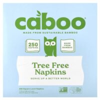 Бамбуковые салфетки, 250 бумажных салфеток — Caboo