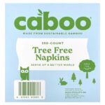 Бамбуковые салфетки, 250 бумажных салфеток — Caboo — изображение 2
