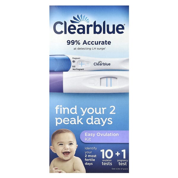 cbu60102_v_37.jpg Clearblue, Easy Ovulation Kit, 10 тестов на овуляцию и 1 тест на беременность