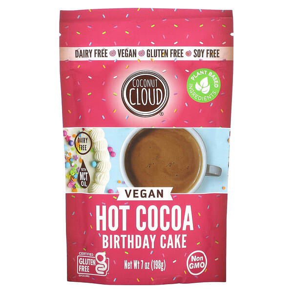 ccd17339_v_2.jpg Веганское горячее какао, праздничный торт, 198 г (7 унций) — Coconut Cloud