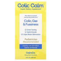 Colic, средство от газообразования и нервозности, 59 мл (2 жидк. унции) — Colic Calm