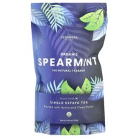 Organic Spearmint, без кофеина, 100 натуральных чайных пакетиков, 140 г (4,94 унции) — Cederberg Tea Co