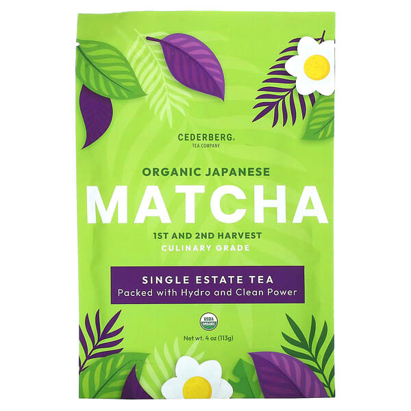 cdg21930_v_3.jpg органический порошок японского матча, 113 г (4 унции) — Cederberg Tea Co