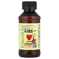 Essentials, Zinc Plus, цинк, натуральный вкус манго и клубники, 118 мл (4 жидк. унции) — ChildLife Essentials