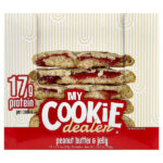 протеиновое печенье, арахисовая паста и желе, 12 шт. по 63 г (2,2 унции) — My Cookie Dealer Protein