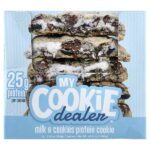 протеиновое печенье, молоко и печенье, 12 шт. по 108 г (3,8 унции) — My Cookie Dealer Protein