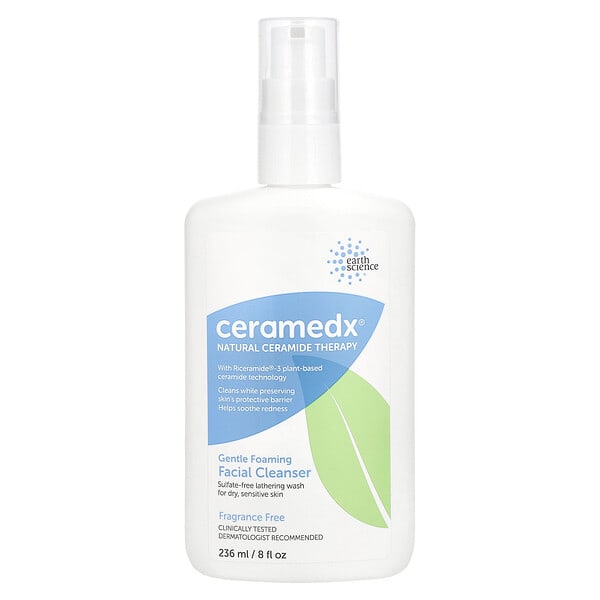 cdx00820_v_12.jpg Ceramedx, Нежная пенка для умывания, без отдушек, 236 мл (8 жидк. унц.)