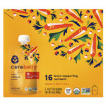 Organic Baby Puree, Carrot Chickpea with Ginger, 6 Pouches, 4 oz (113 g) Each — Cerebelly