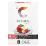 Live Fit, клубника и манго, 14 пакетиков по 5,02 г (0,18 унции) — Celsius