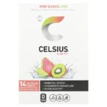 Live Fit, киви и гуава, лайм, 14 пакетиков, по 5,31 г (0,19 унции) — Celsius