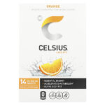 Live Fit, апельсин, 14 пакетиков по 5,25 г (0,19 унции) — Celsius
