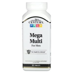 21st Century, Mega Multi, мультивитамины для мужчин, 90 таблеток