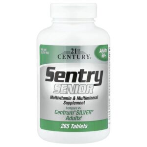 21st Century, Sentry Senior, мультивитаминная и мультиминеральная добавка, для взрослых от 50 лет, 265 таблеток
