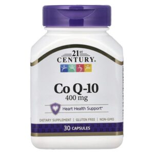 21st Century, Co Q-10, 400 мг, 30 капсул
