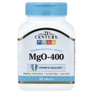21st Century, MgO-400, 90 таблеток