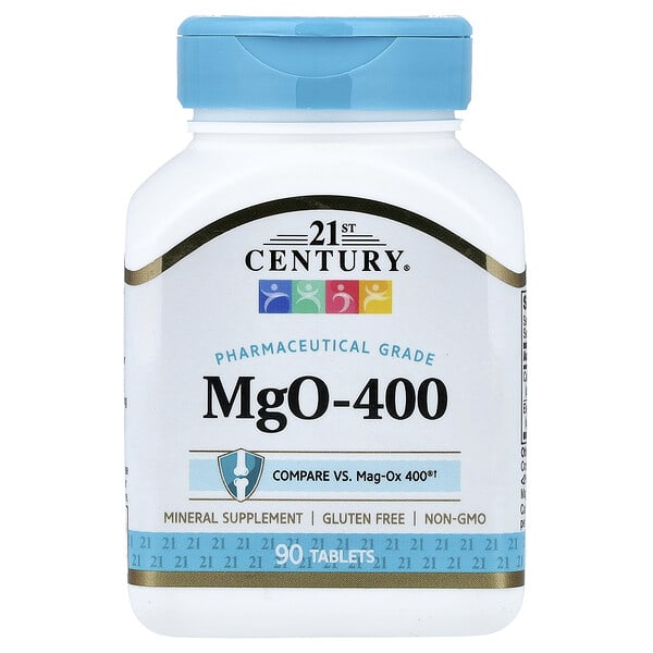 cen27072_v_38.jpg 21st Century, MgO-400, 90 таблеток