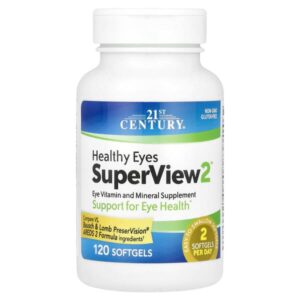 21st Century, Healthy Eyes SuperView2™, 120 капсул