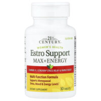 21st Century, Women's Health, Estro Support Max + Energy, 30 таблеток
