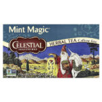 Herbal Tea, Mint Magic®, без кофеина, 20 чайных пакетиков, 41 г (1,4 унции) — Celestial Seasonings