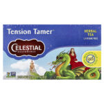 травяной чай, Tension Tamer®, без кофеина, 20 чайных пакетиков, 43 г (1,5 унции) — Celestial Seasonings