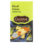 зеленый чай, без кофеина, 20 чайных пакетиков, 36 г (1,3 унции) — Celestial Seasonings