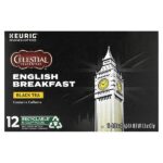 чёрный чай, английский завтрак, 12 капсул K-Cup, 3,1 г каждая — Celestial Seasonings