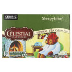 травяной чай, Sleepytime®, без кофеина, 12 капсул K-Cup, 32 г (1,1 унции) — Celestial Seasonings