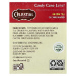 Holiday Green Tea, Candy Cane Lane®, без кофеина, 18 чайных пакетиков, 35 г (1,2 унции) — Celestial Seasonings — изображение 2